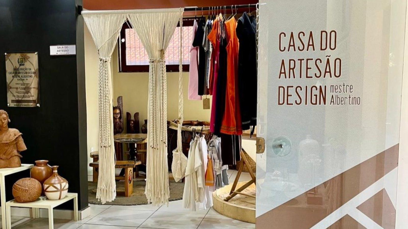 Casa do Artesão Design Mestre Albertino (Foto: Ascom Sudarpi)